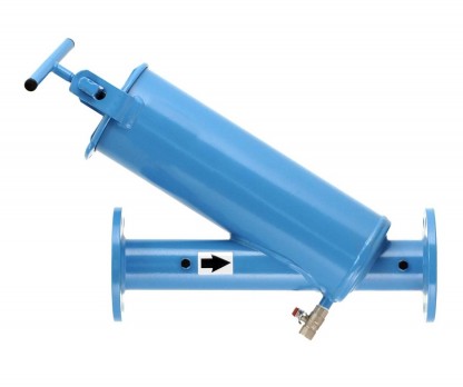 Filter med fläns 75mm flöde 30-40 m³/h