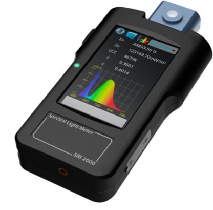 Spektrometer för ljusmätning SRIPL6000 våglängd 250-850 nm