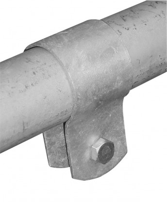 Klämbygel  40x3 mm, 1"¼  med bult M10x40 pris/25st/paket