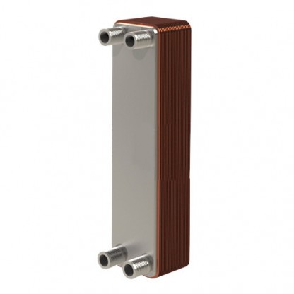 Plattvärmeväxlar Lödd bredd 76mm, höjd  310mm