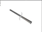 Alum. tube &Oslash;19x1,00 L=6400 mm.