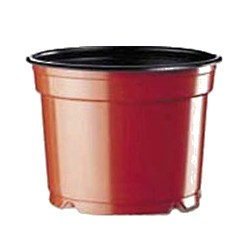 Thermoformade Krukor 5º 9cm runda terracotta 9cm 2340st/kartong