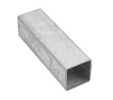 Galv.coupling f&ouml;r fyrkantiga. R&ouml;ret 50 x 50