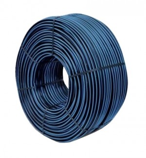 Droppslang med platt droppadapter Ø16mm, mellanrum 100cm, längd 400m, flöde 3,8l/h