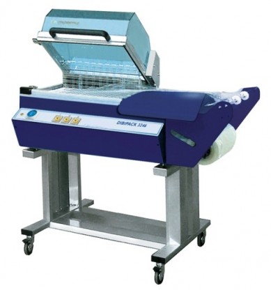 Krympfilmsmaskin manuell förpacknings 2,1 kW 4-6 st/min