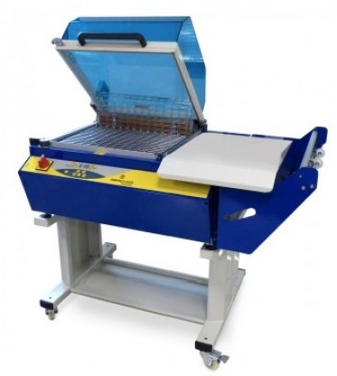 Krympfilmsmaskin manuell förpacknings 3 kW 4-6 st/min, vikt  87kg