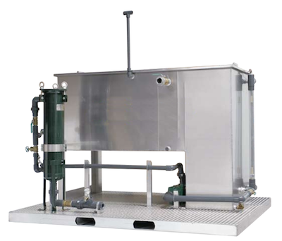 Filter olja vatten separation filteringsmaskin Waste2water