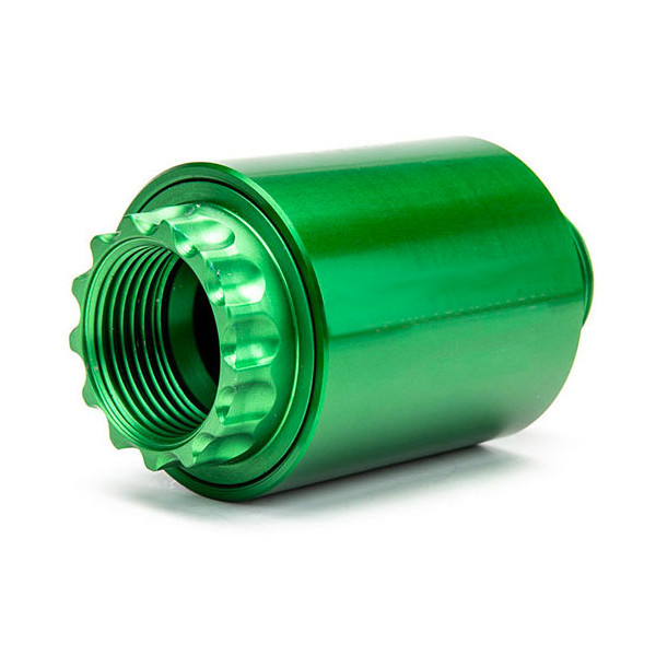 Turfbult sprinklerslang av aluminium gr&ouml;n f&ouml;r magnetfiltering 20mm NPT g&auml;nga
