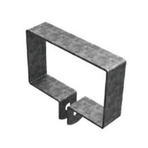Konsol spalje galvaniserad 60x30mm