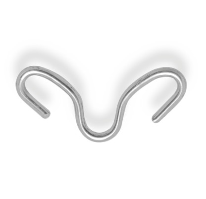 Bak&aring;t krok j&auml;rn 50x11mm pris/100st