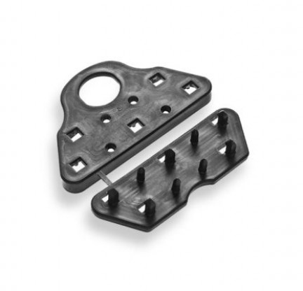 Kl&auml;mma f&ouml;r n&auml;t NINA 78x45mm pris/100st