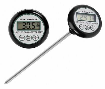 Digital termometer -50/+300°C, 12cm