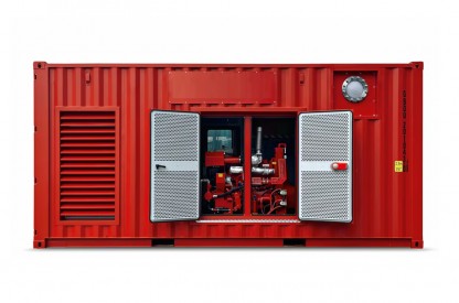 Komplett containermodul