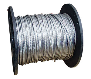 Kabel rostfritt stål Ø2mm