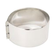 Täcksvep rostfri 32mm, Ø120mm     