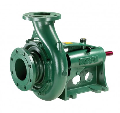 Pump horisontell centrifugal enstegs pump med elmotor MECA265, 5,5kW Max. 3500 rpm DNa 50mm DNm 40mm 