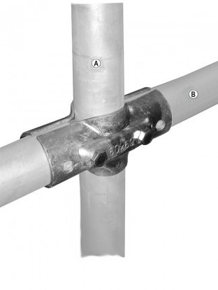 Kryss-Klämma A1½" x B1½" med bult M12x70 Special 14st/paket