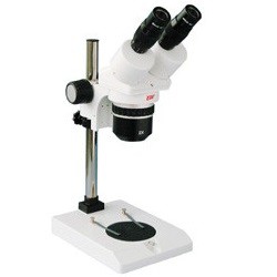 Mikroskop binakulär kropp med stativ