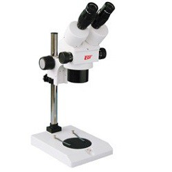Mikroskop binakulär med stativ