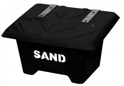 Sandbox Sandlåda 65liter Svart